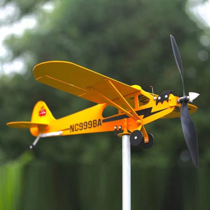 Piper J3 Cub Weathervane aircraft - Cadeaux pour les passionnés d'aviation