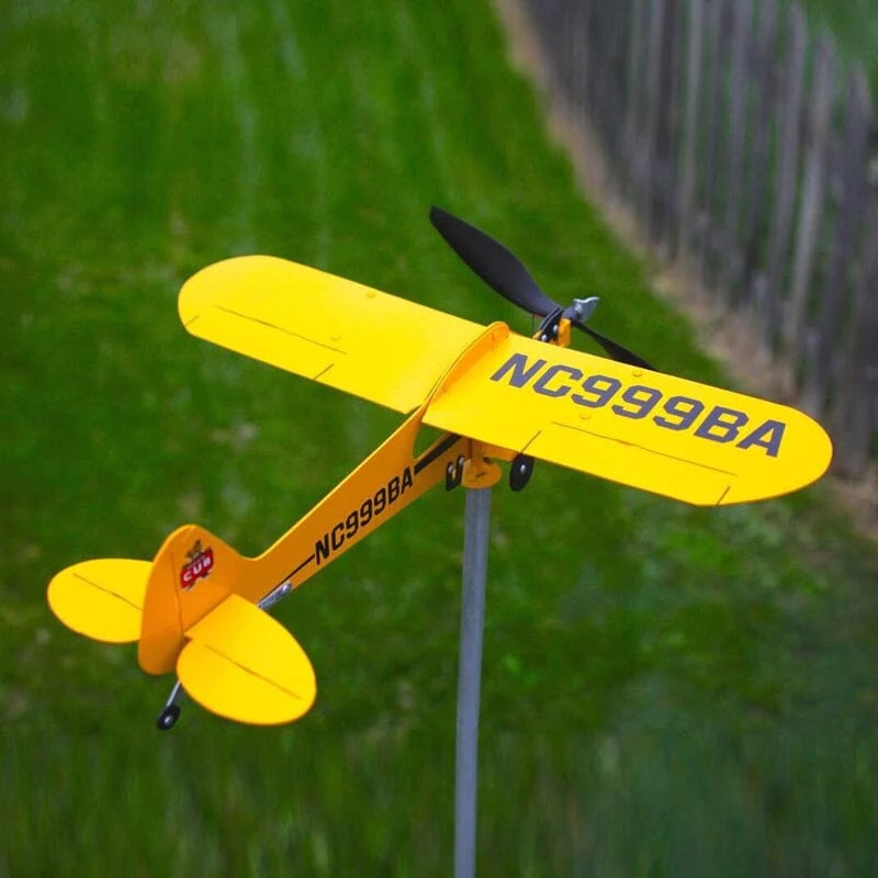 Piper J3 Cub Weathervane aircraft - Cadeaux pour les passionnés d'aviation