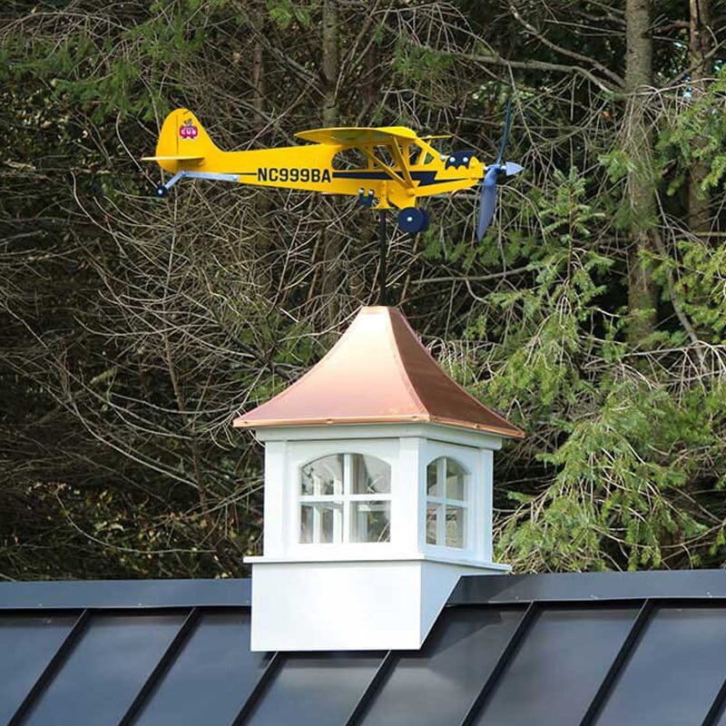 Piper J3 Cub Weathervane aircraft - Cadeaux pour les passionnés d'aviation