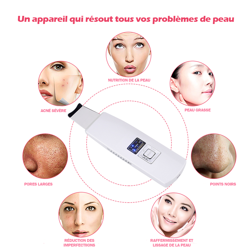 SPATULE ULTRASON - NETTOYANT VISAGE